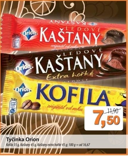 Tycinka kofila orion