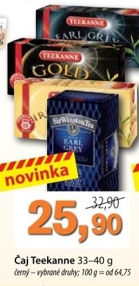 Caj cerny teekanne