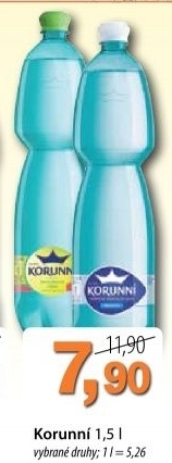 Voda prirodni korunni