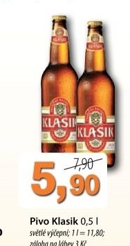 Pivo svetle vycepni 10 klasik