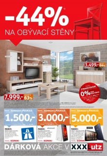 akční leták XXXLutz 26.10.2015-8.11.2015