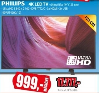 Philips, 4K LED TV