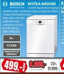 Bosch, myčka nádobí