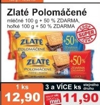 Susenky polomacene zlate opavia