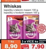 Kapsicky pro kocky whiskas