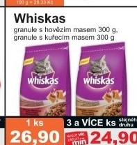 Granule pro kocky whiskas