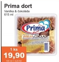 Zmrzlina polarkovy dort prima