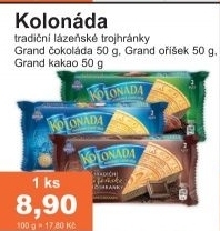 Oplatky trojhranky kolonada