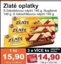 Oplatky zlate opavia