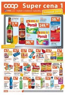 akční leták COOP 1.11.2015-14.11.2015
