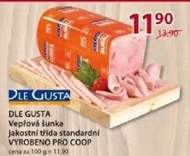 Sunka veprova dle gusta