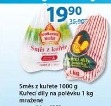 Smes z kurete polevkova mrazena vodnanske kure
