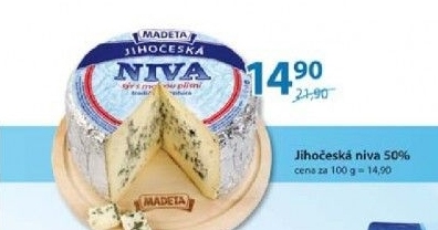 Syr niva jihoceska 50 madeta