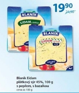Syr eidam 45 blanik