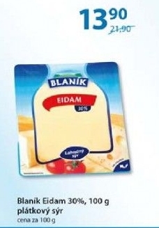 Syr eidam 30 blanik