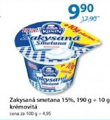 Smetana zakysana kremovita kunin 15