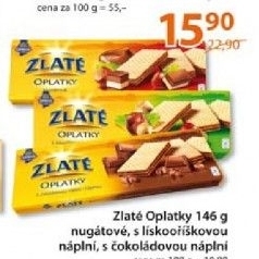Oplatky zlate opavia