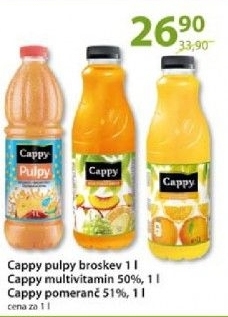 Napoj pulpy cappy