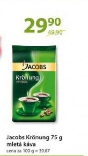 Kava mleta kronung jacobs