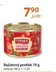 Protlak rajcatovy otma