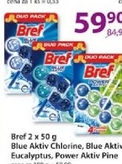Wc blok tuhy blue aktiv bref
