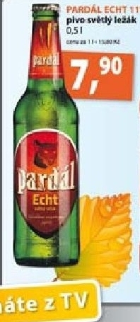 Pivo svetly lezak 11 echt pardal