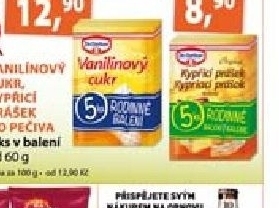 Cukr vanilinovy dr oetker