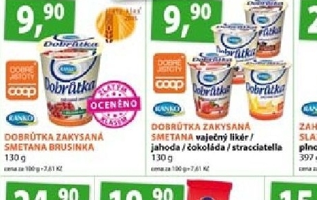 Dobrutka zakysana smetana ranko
