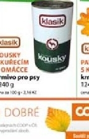 Konzerva pro psy coop klasik