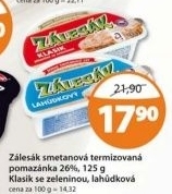 Syr termizovany zalesak milki