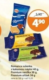 Oplatky romanca sedita