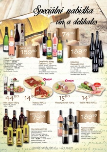 akční leták COOP 4.11.2015-10.11.2015