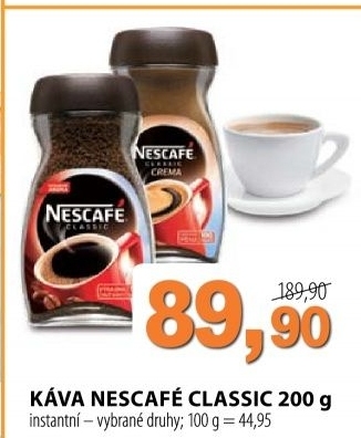 Kava instantni classic nescafe