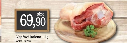 Koleno veprove s kosti