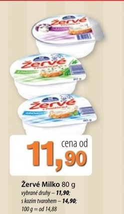 Zerve creme milko