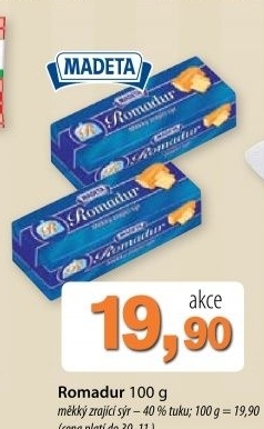 Syr romadur madeta