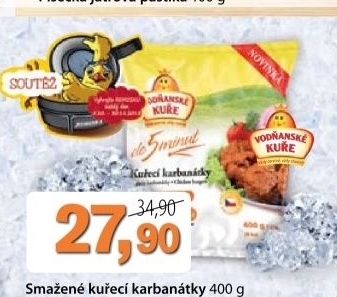 Karbanatky kureci smazene vodnanske kure