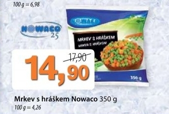 Mrkev s hraskem mrazena nowaco