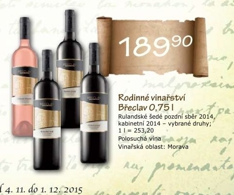 Vino rulandske sede vinarstvi breclav pozdni sber