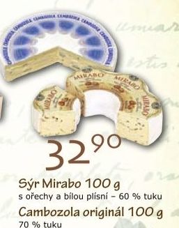 Syr s orechy mirabo