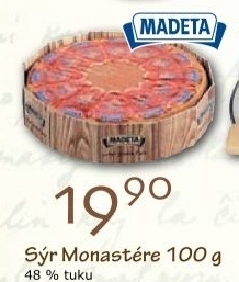 Syr monstiere madeta