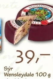 Syr wensleydale s brusinkami 45 5