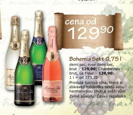Sekt demi sec bohemia sekt