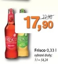 Pivo ochucene frisco