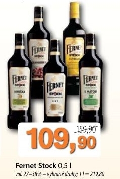 Liker bylinny fernet stock