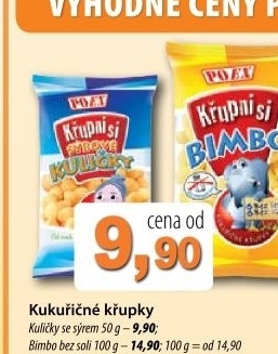 Snack kulicky syrove krupni si poex