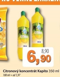 Koncentrat citronovy kapito