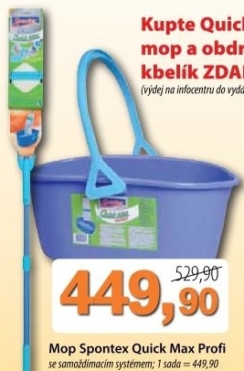 Mop quickmax spontex