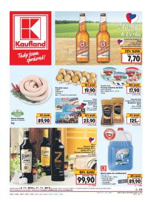 akční leták Kaufland 5.11.2015-11.11.2015