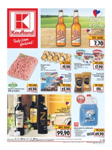 akční leták Kaufland 5.11.2015-11.11.2015